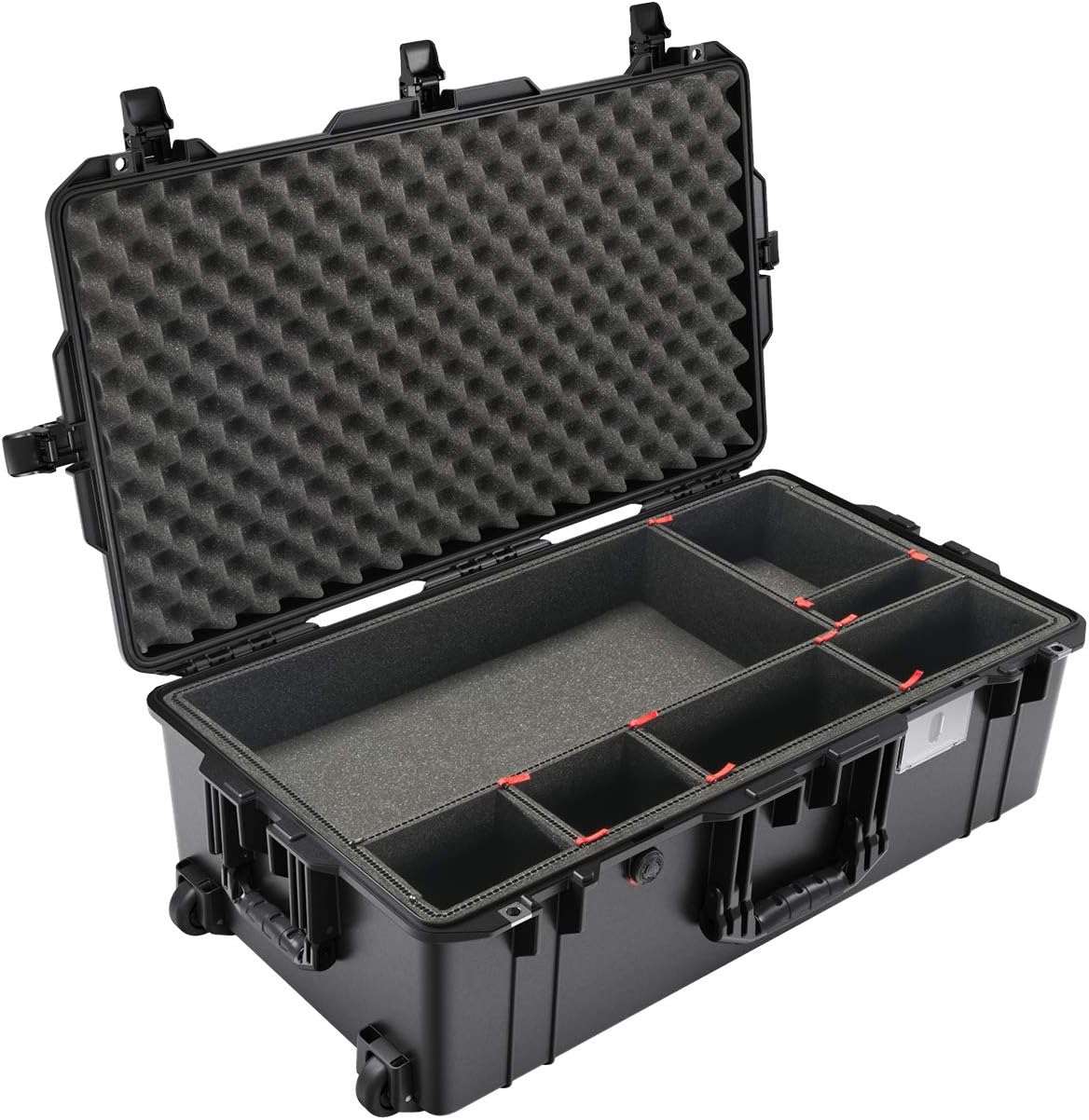 Black Case with Trekpack Dividers F31659