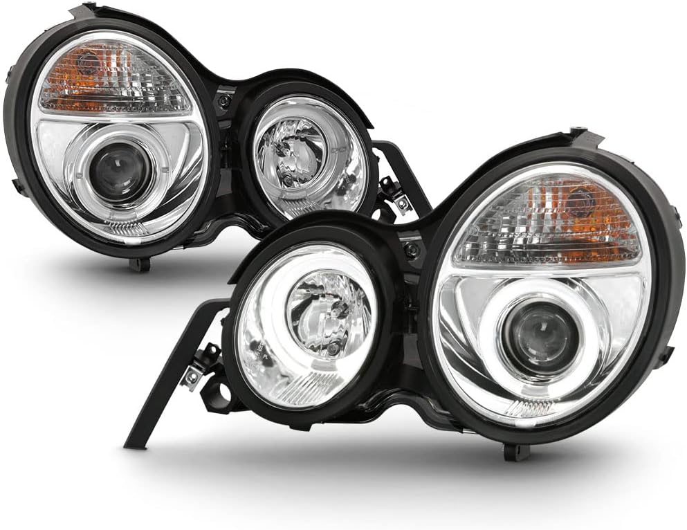 Chrome Projector Headlights Headlamps C82725