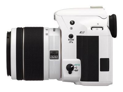 White 16.3 MP Digital SLR Camera with 18-55mm and 50-200mm Lenses R831