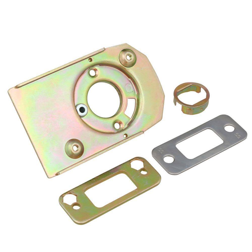Satin Nickel Electronic Door Lock Deadbolt and Knob C34654