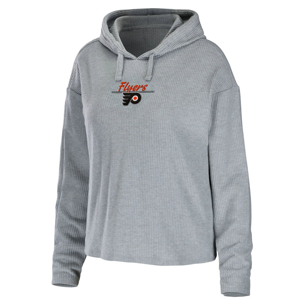 Heather Gray Philadelphia Flyers Logo Pullover Hoodie & Pants Sleep Set D357