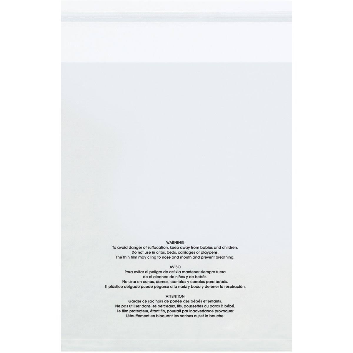 1.5 Mil Resealable Poly Bags, 1000/Case G981523