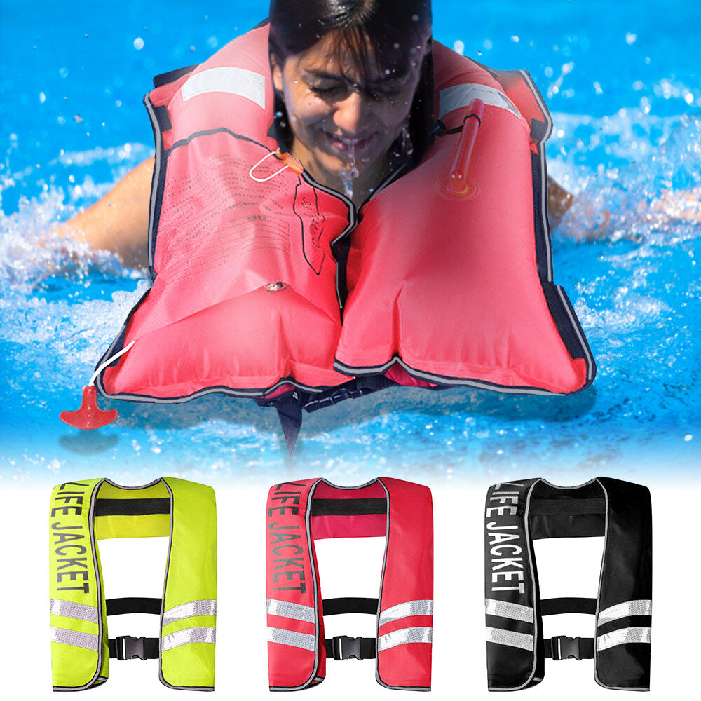 Auto Inflatable Adult Life Jacket Safety Float Suit K400459