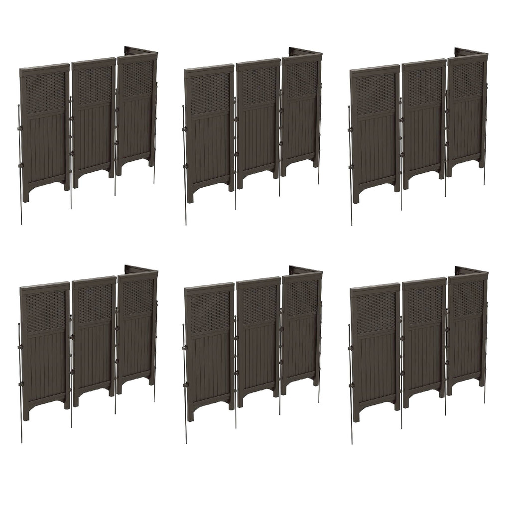 4 Panel Screen Enclosure Gate Fence (6 Pack) Z666397
