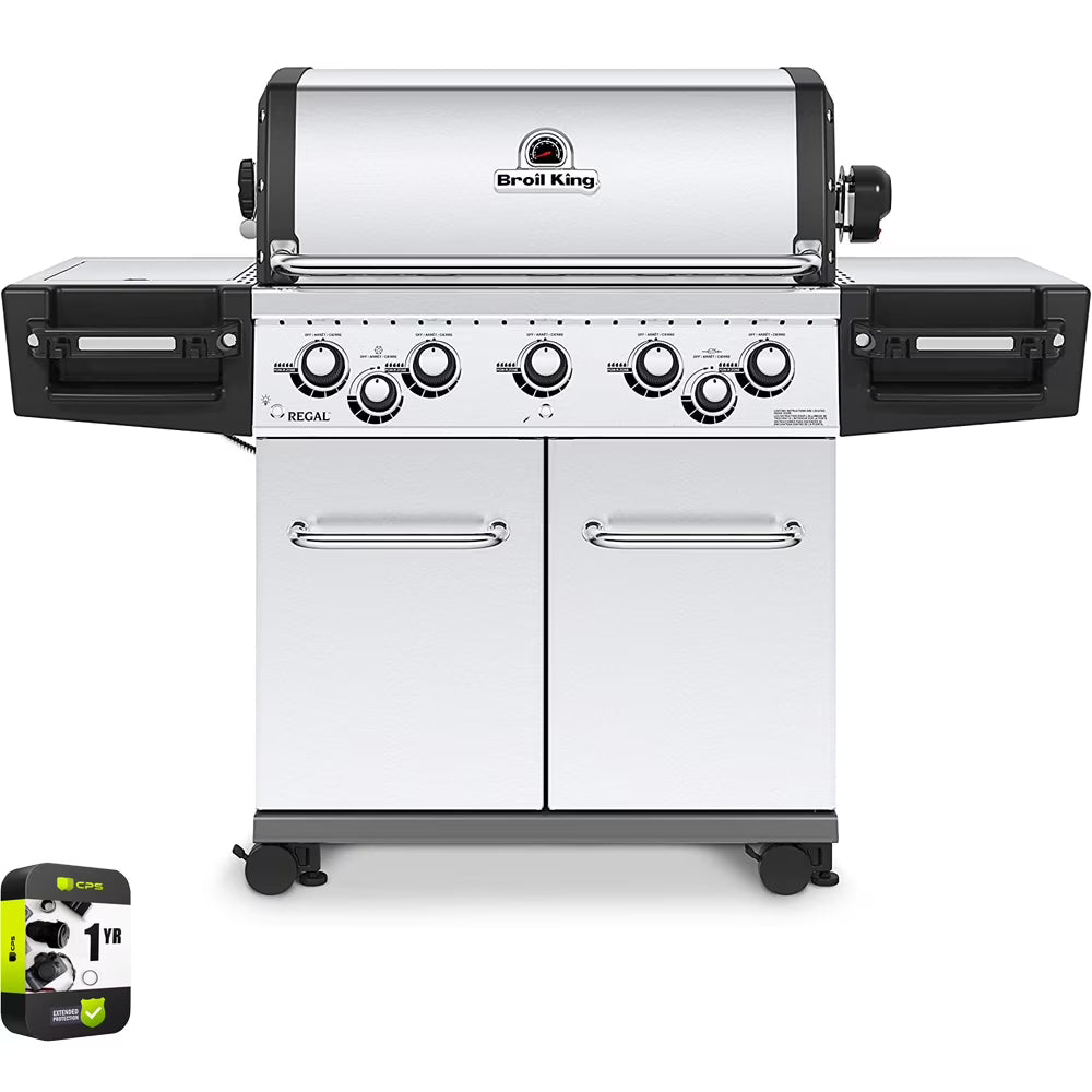 5-Burner Stainless Steel Propane Gas Grill Y490383