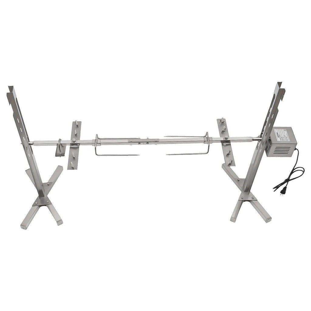 Large Roaster Spit Rotisserie BBQ Grill E455758