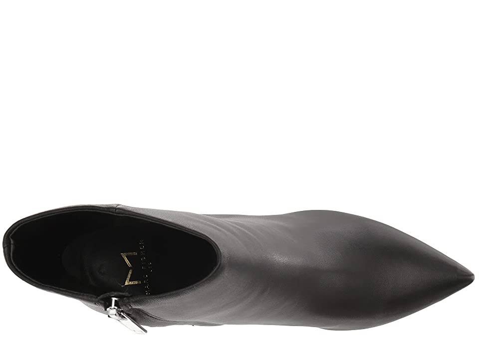Black Leather Men&s Shoes, Size 6.5 B64478