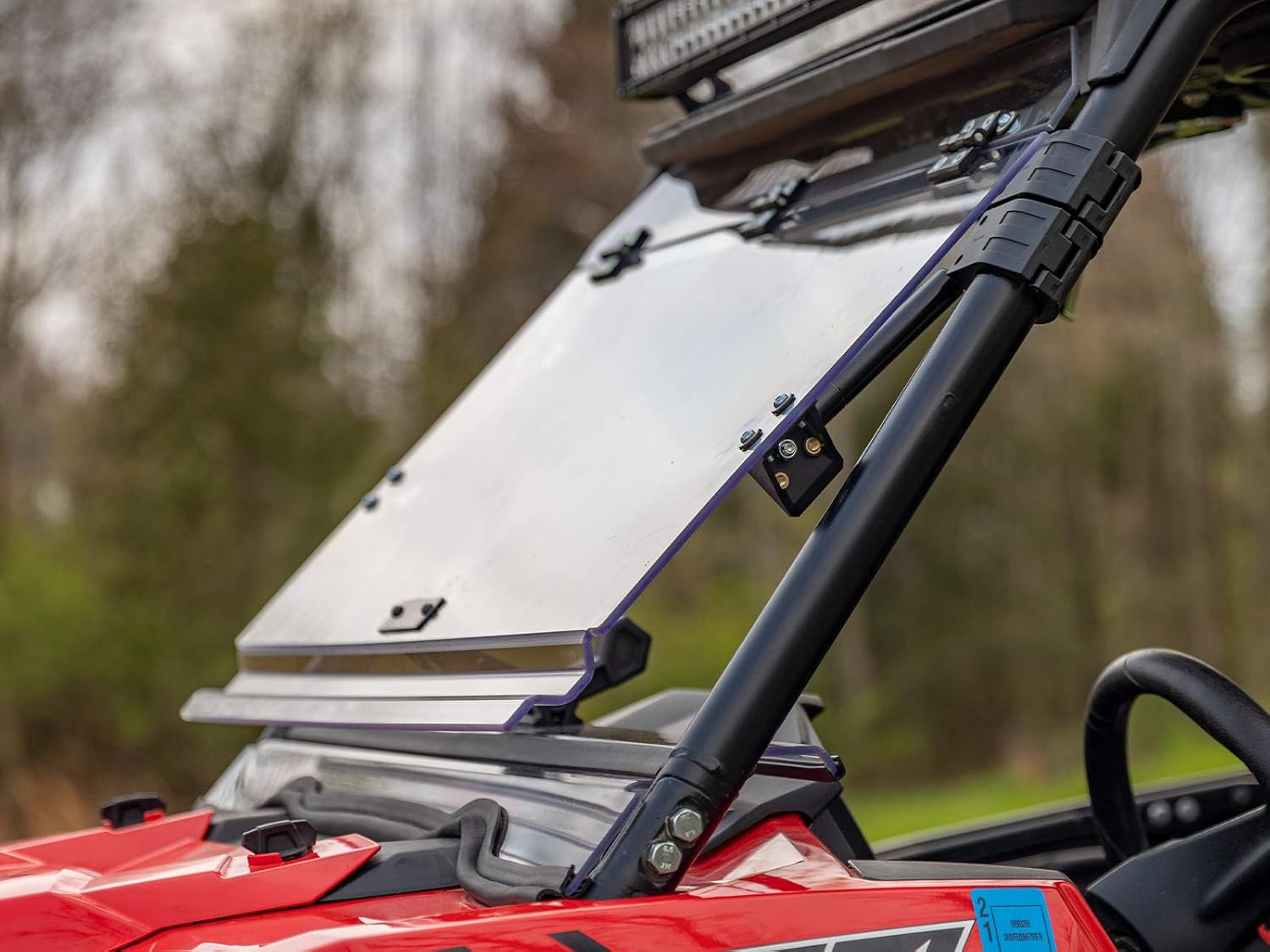 Scratch Resistant 1/4” Polycarbonate Windshield E371