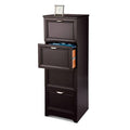 4-Drawer Vertical File Cabinet, Espresso Z5779