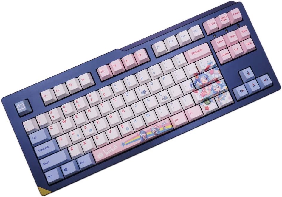 108 Keys Thick PBT Keycaps MX Switch Mechanical Keyboard Keycap D161