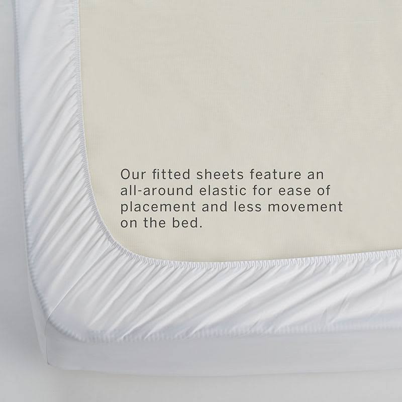 Queen Size Gray Smoke Supima Cotton Fitted Sheet D913