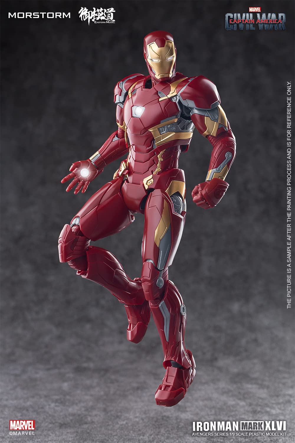 1/9 Scale Tony MK46 Action Figure Model Kits M8584