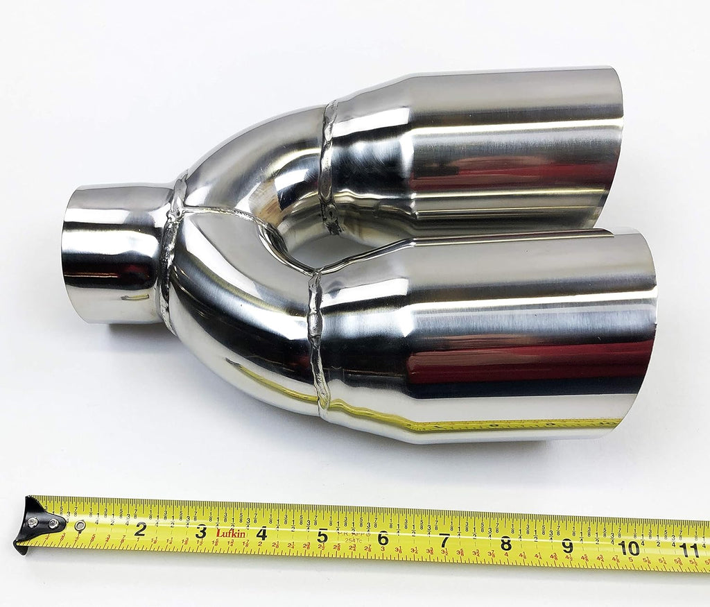Stainless Slant Exhaust Tip Pack of 2 Q68414