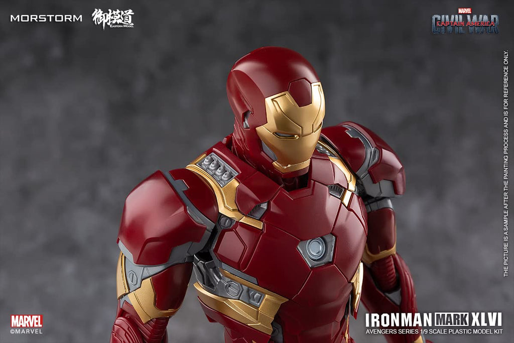 1/9 Scale Tony MK46 Action Figure Model Kits M8584