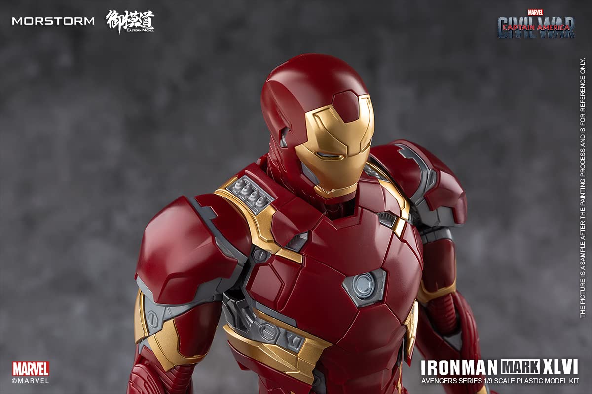 1/9 Scale Tony MK46 Action Figure Model Kits M8584