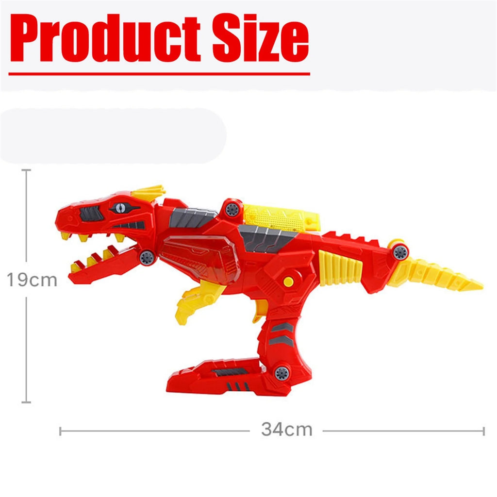 Transforming Dinosaur Toy Lights Sound 3 in 1 Charge Morpher Toy C6841