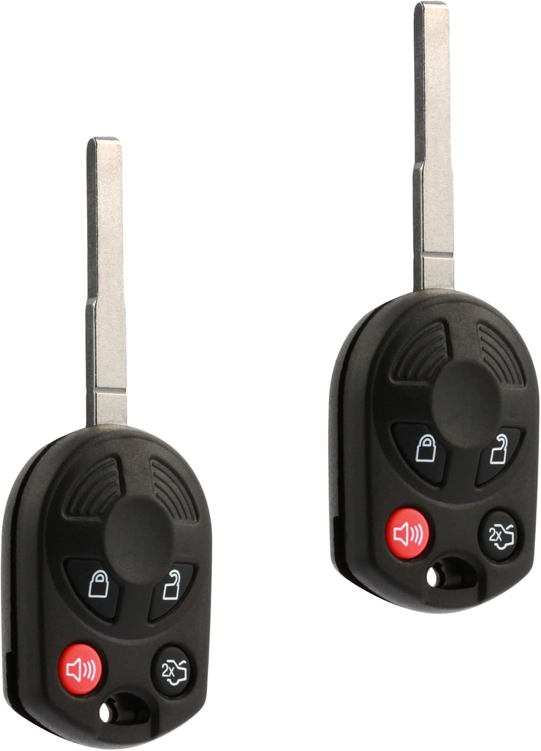 2 Pack Keyless Entry Remote for Ford Escape Fiesta Transit Connect 2011-2016 O849