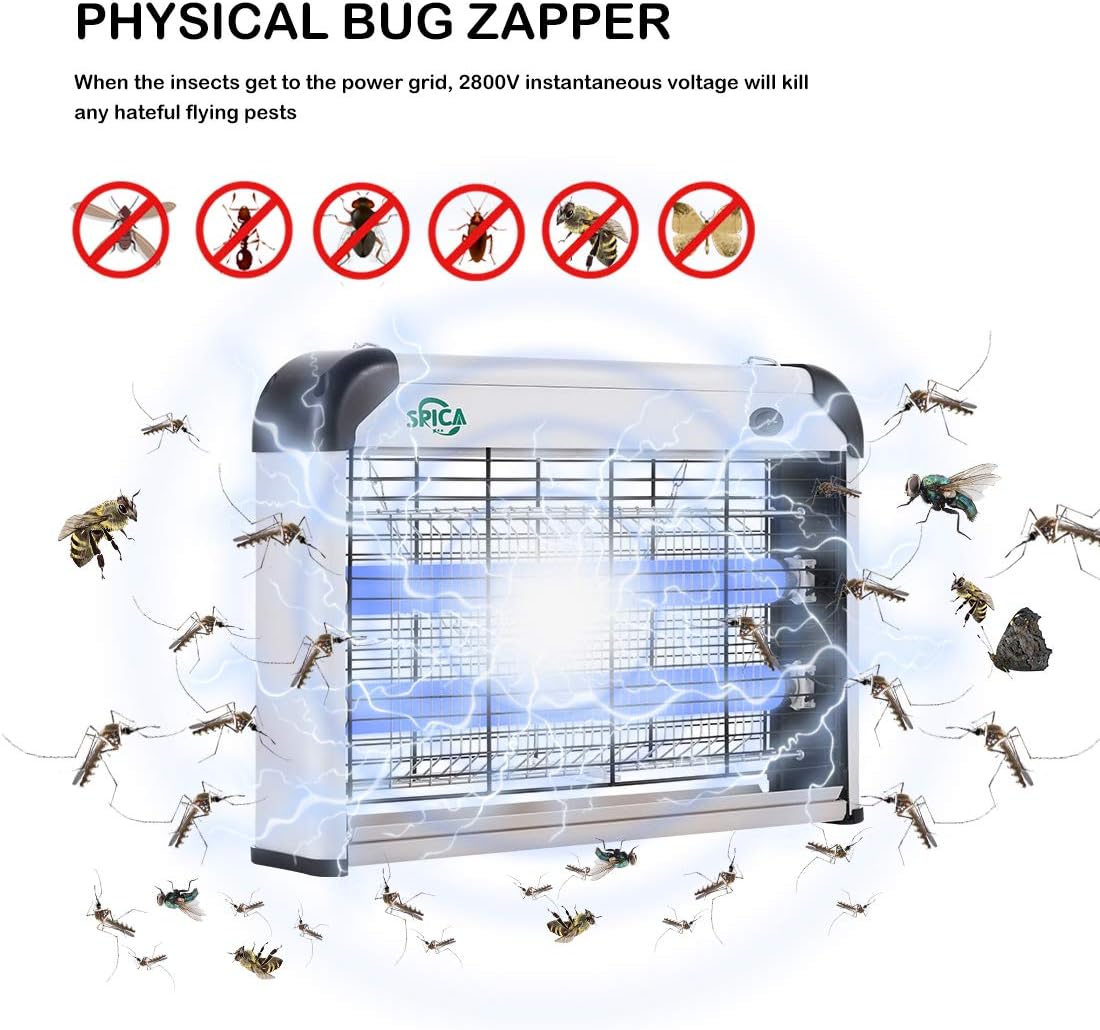 20W Electric Bug Zapper Insect Killer Pack of 2 K81966