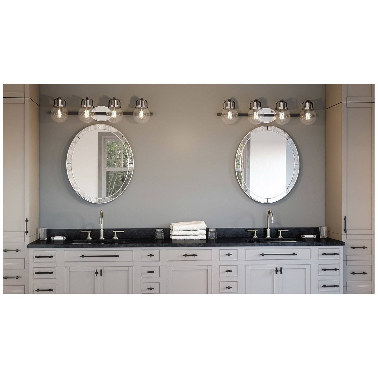 Earth Black Bath Light E13316