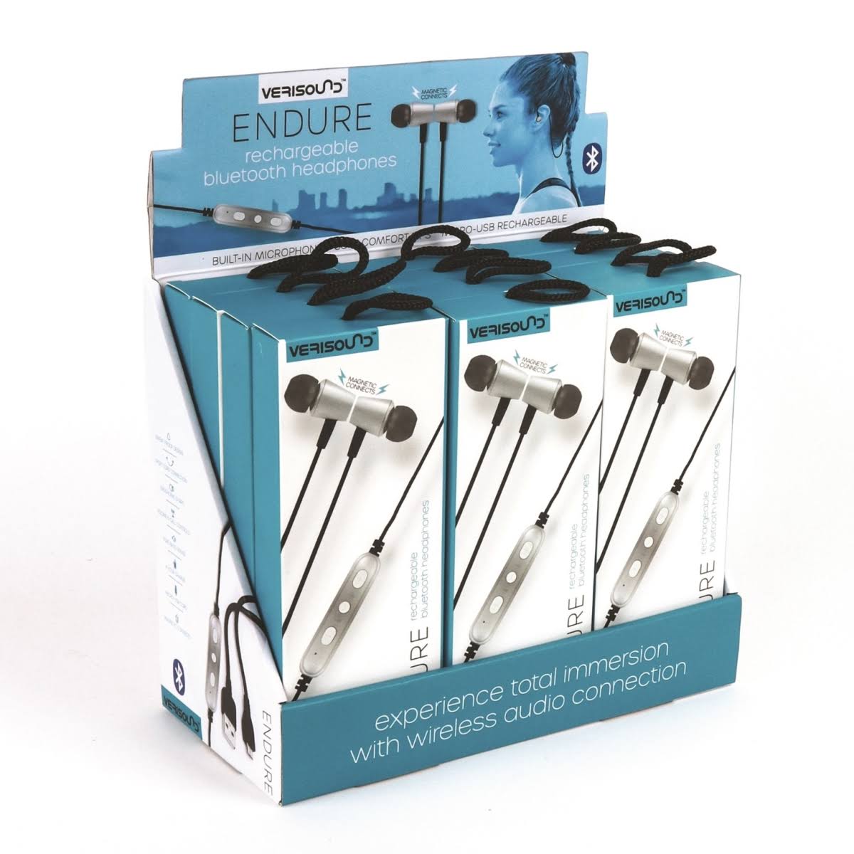 Rechargeable Bluetooth Headphones - Case of 12 R795127