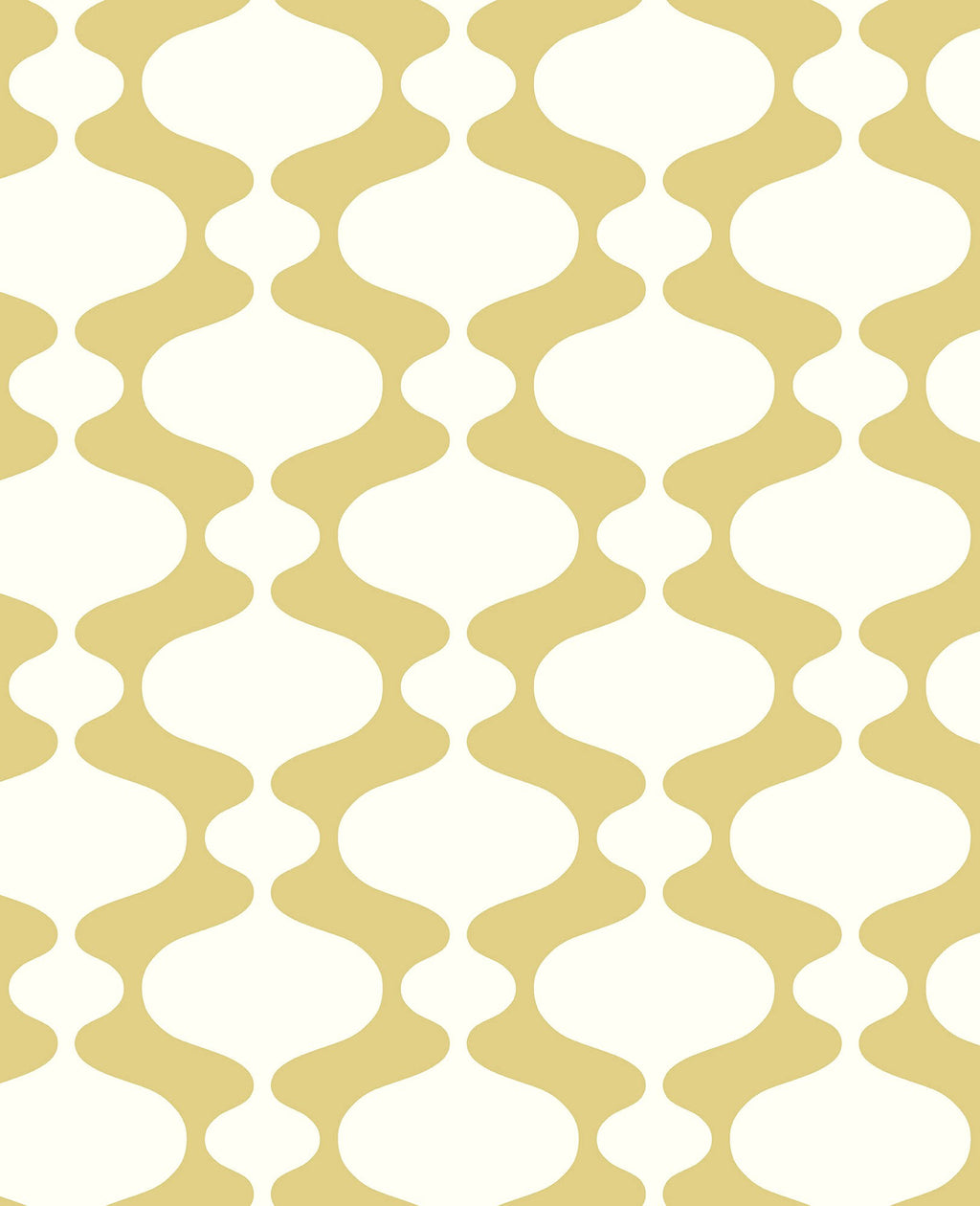 Yellow Retro Wallpaper W72316