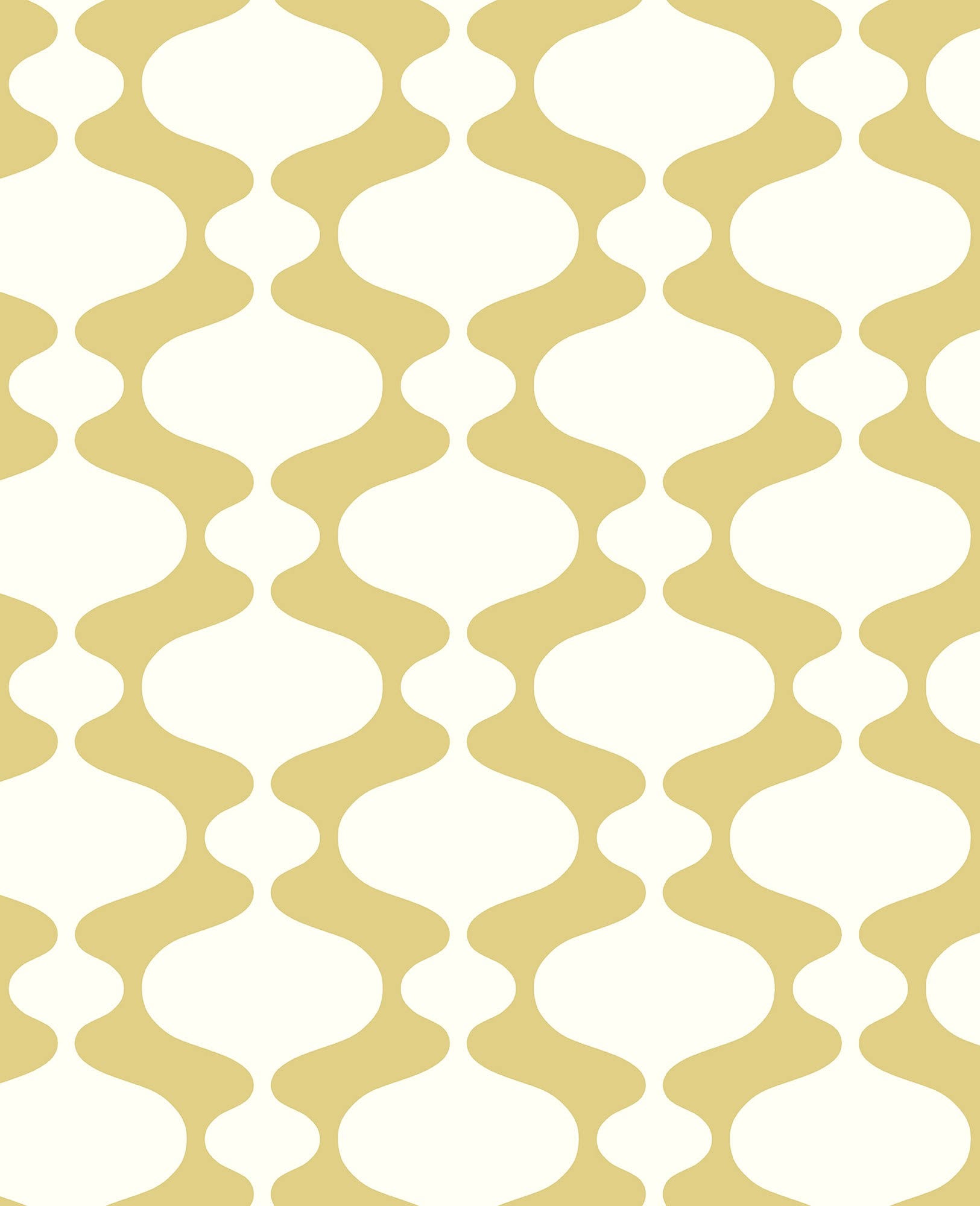 Yellow Retro Wallpaper W72316