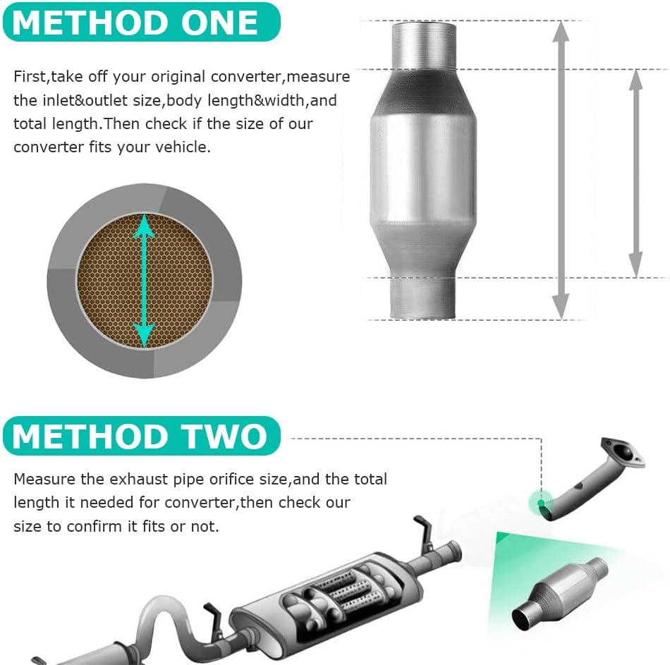 2.5 Universal Catalytic Converter Three Way High Flow Cat G3516