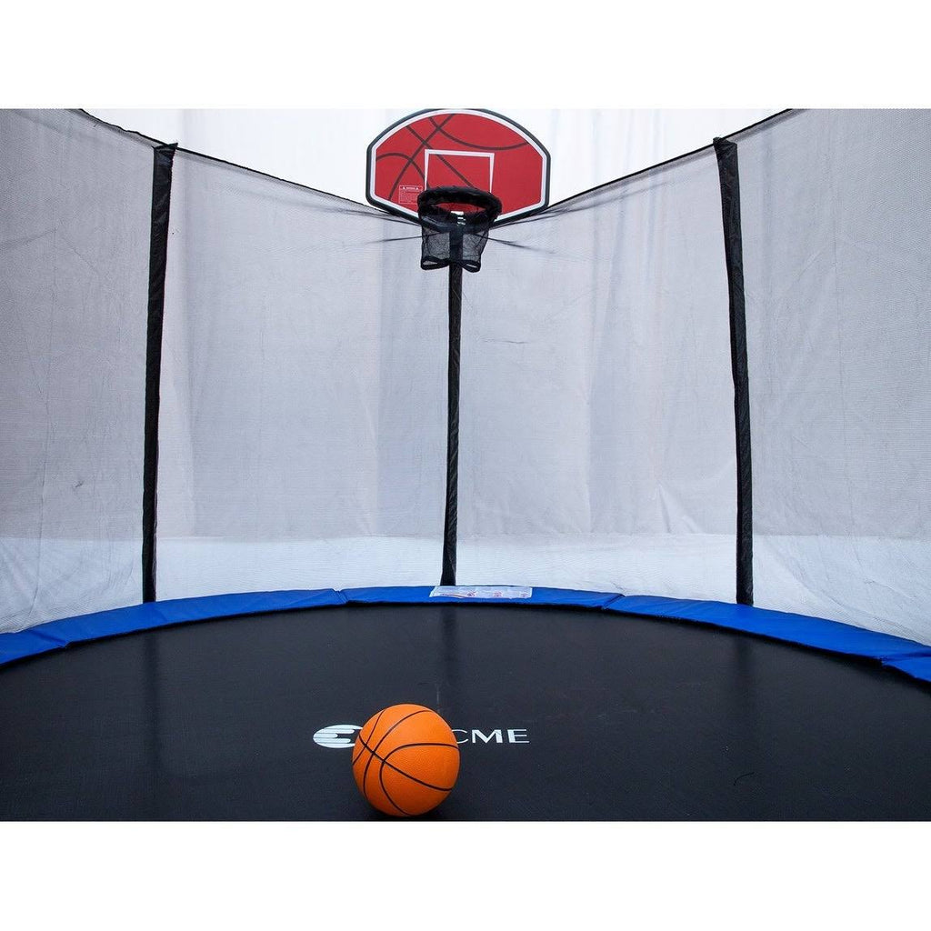 13ft Round Trampoline with Basketball Hoop Safety Enclosure Pad Ladder J79079