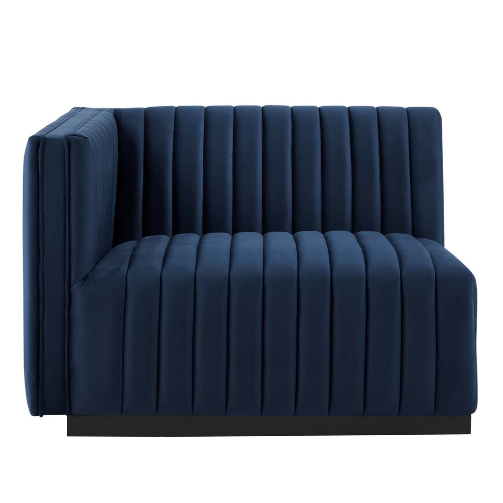 5-Piece Performance Velvet Sectional B60636
