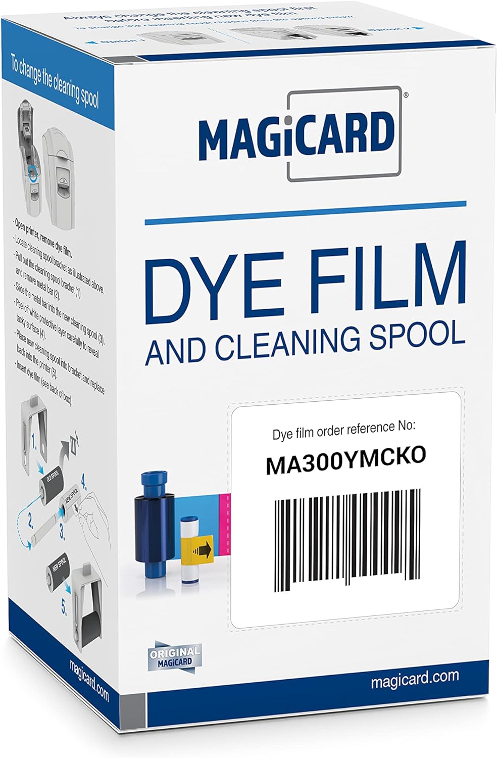 Color Ribbon - YMCKO - 300 Prints H38354