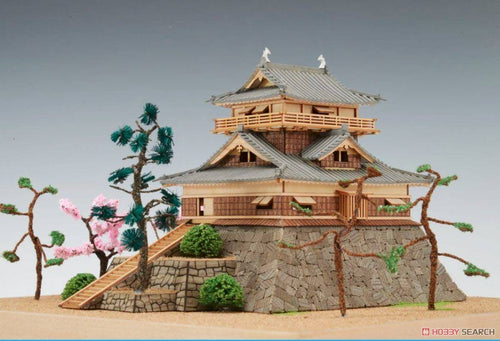 1/150 Maruoka Castle Wooden Model Assembly Kit P592
