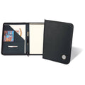 Silver Zippered Writing Portfolio U671