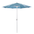 7.5 ft Aluminum Push Button Tilt Market Umbrella D411416