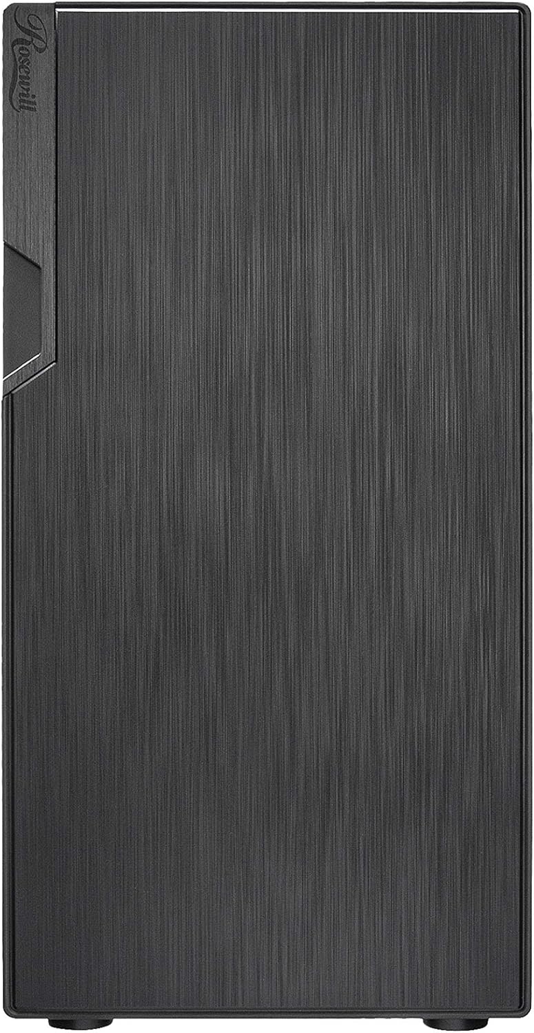 Rosewill FBM-X2 Micro ATX Mini Tower PC Computer Case with 1 Pre-Installed Fan Pack of 2 T757474