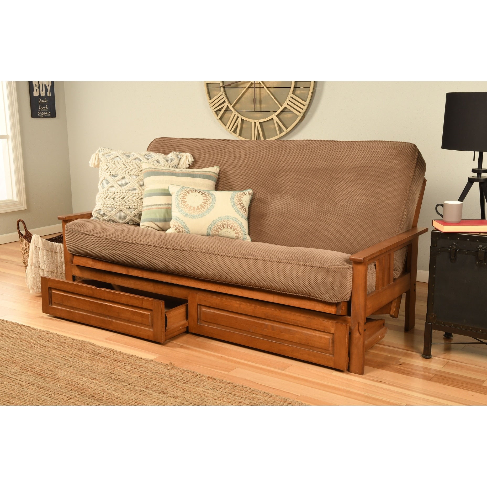 Monterey Sofa with Storage and Removable Mattress Cover L3819