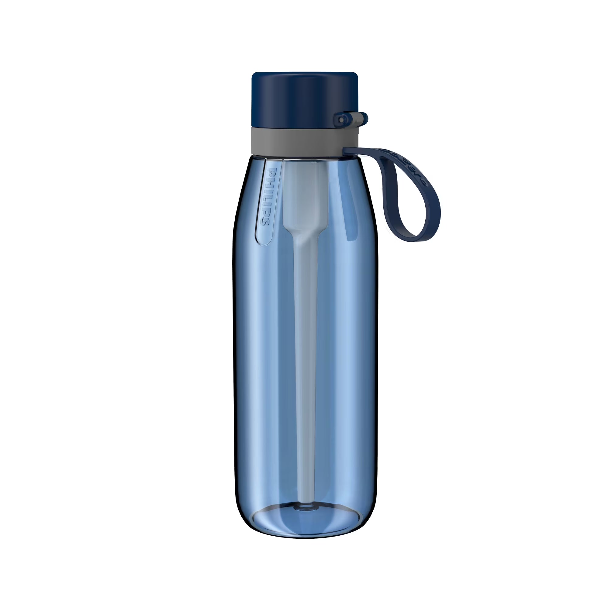Navy Blue Tritan Water Bottle With Filter, 36 Oz J342570