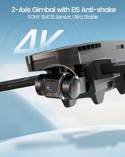 GPS Drones with Camera 4K, 2-Axis Gimbal, Brushless Motor, FPV Drone B183
