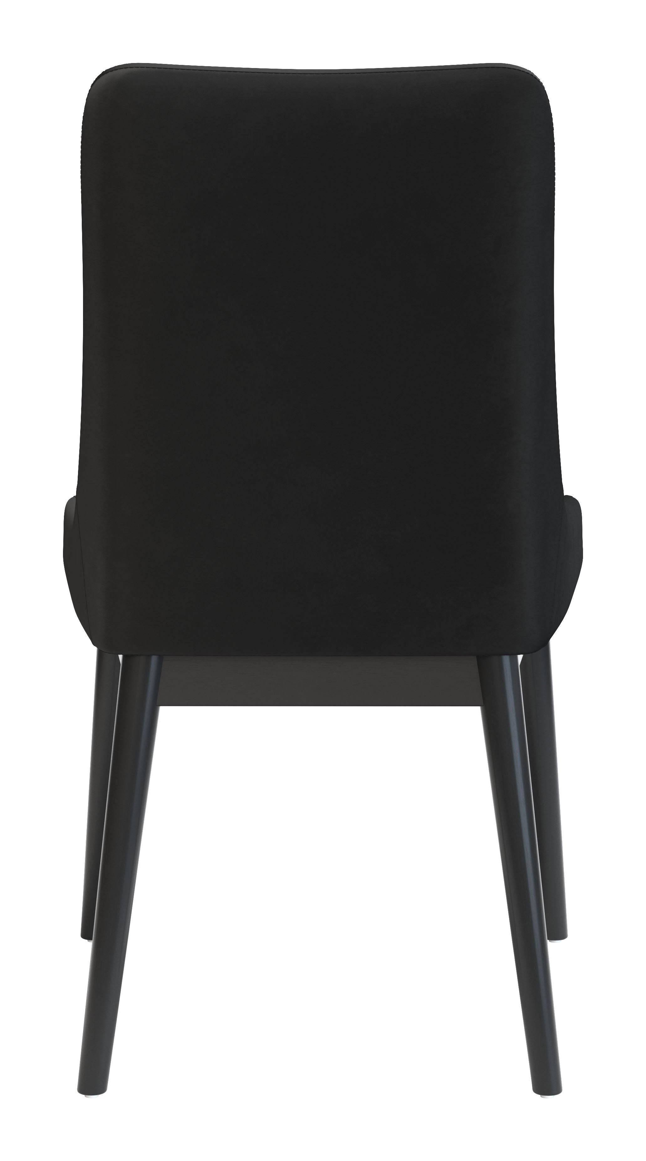 Black Dining Chair Set of 2 V291106