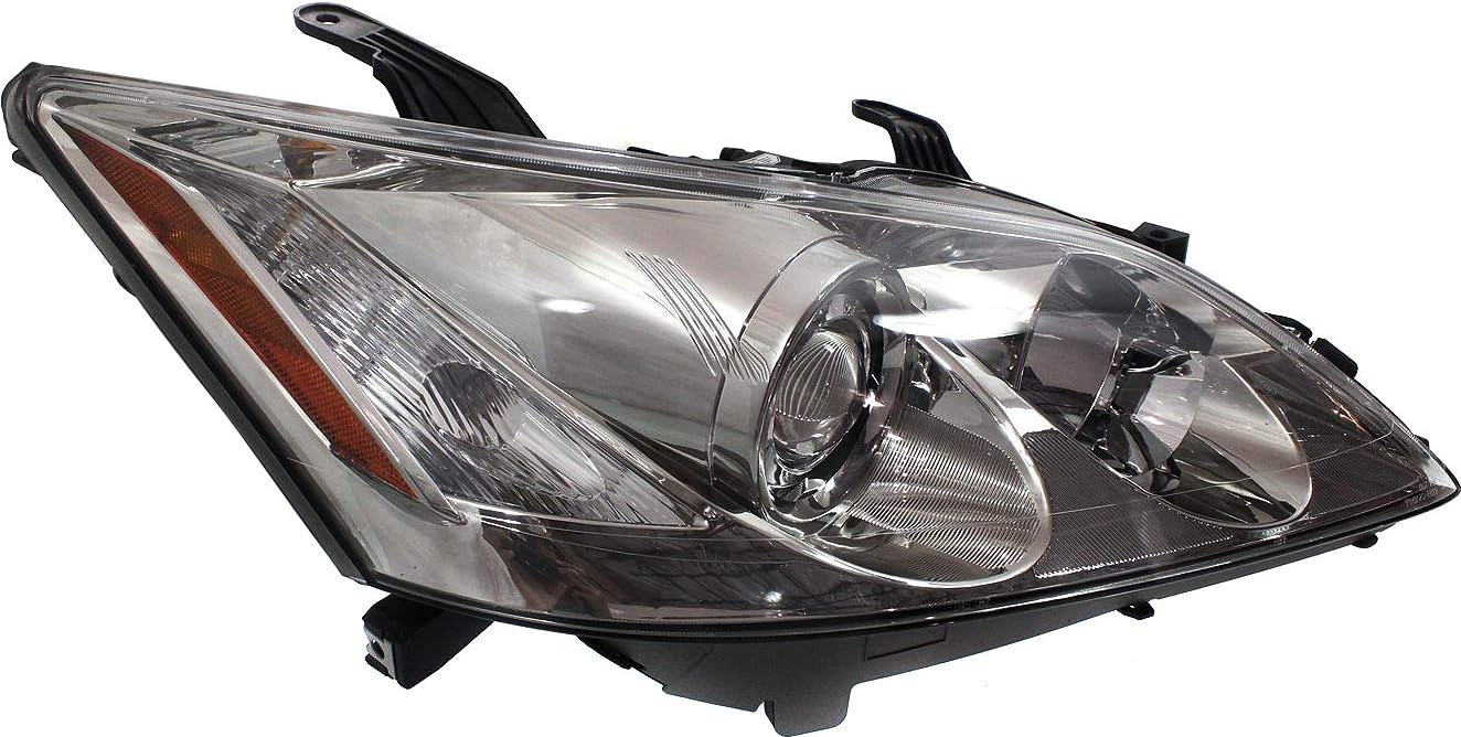 Headlight Lens and Housing for 2007-2009 Lexus ES350 HID Passenger Side F554112