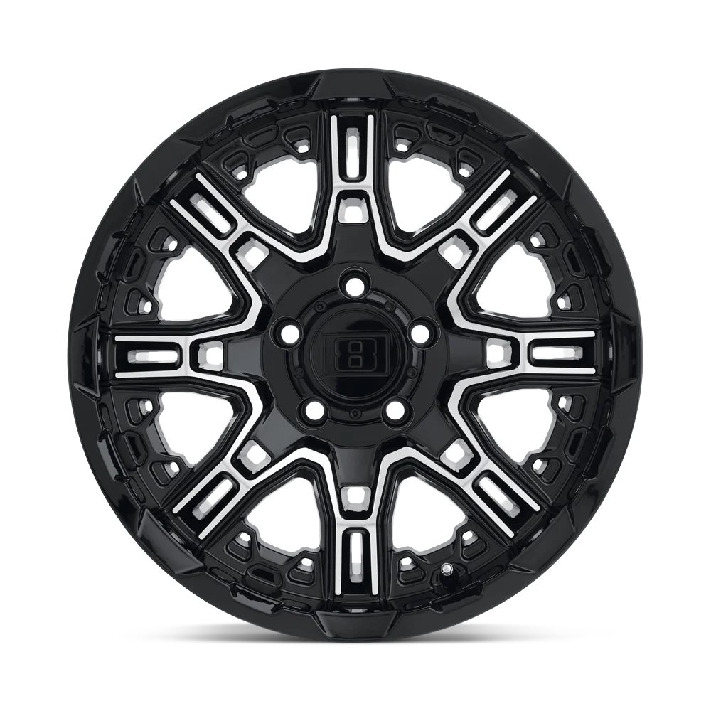 Gloss Black Machined Face Wheel V703284