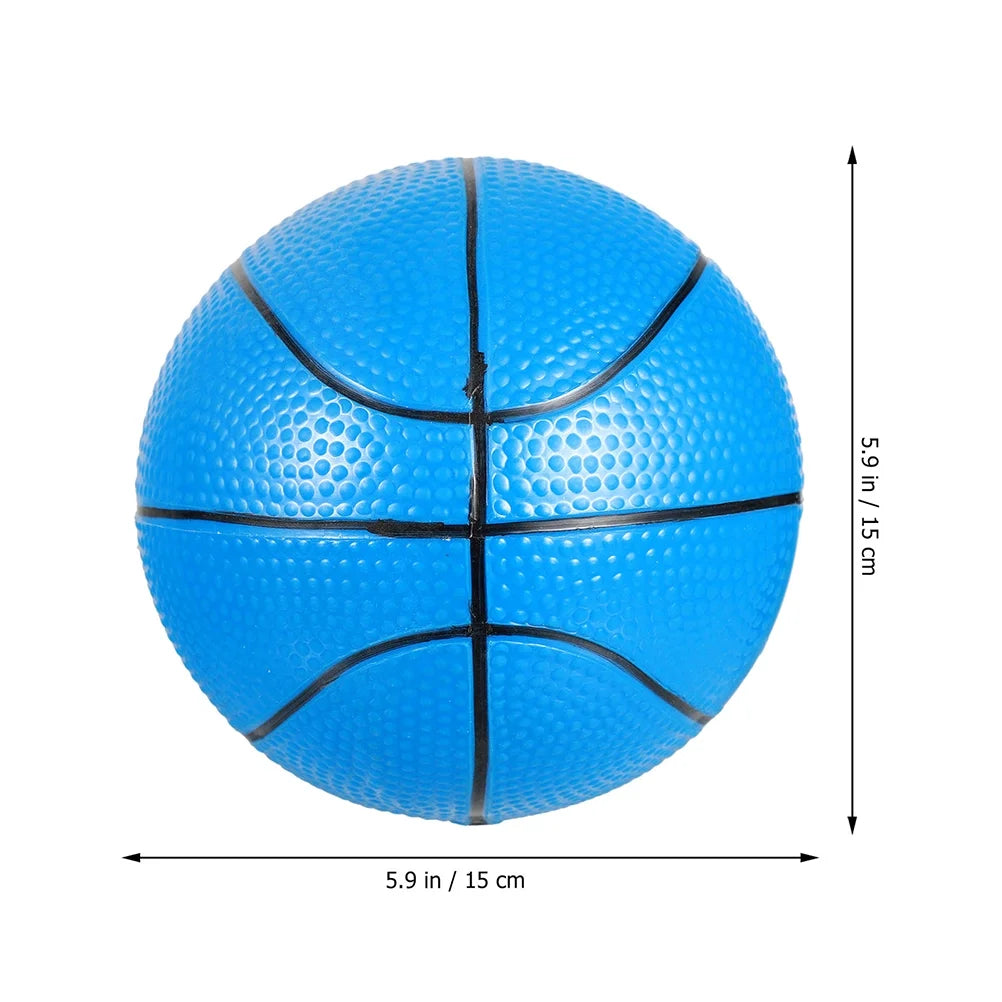 Mini Rubber Rainbow Bouncing Basketball Toy H4077