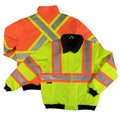 Orange Sherpa Lined Safety Bomber XL Z1273
