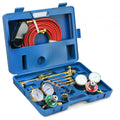 Blue Oxygen Acetylene Welding Cutting Torch Tool Kit with Regulator Twin Hose Carrying Case A81836