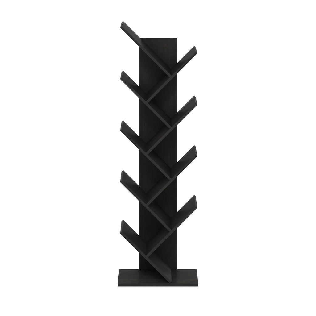 9-Tier Espresso Tree Bookcase C3439
