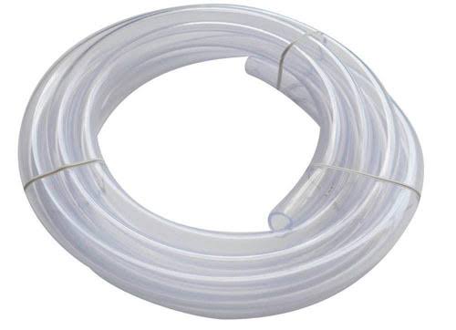 Soft Clear Non-Absorbing PVC Tubing, Inner Diameter 1-1/2 inch, Outer Diameter 1-7/8 inch, 25 ft Z2723