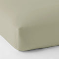 Green Supima Cotton Sateen Twin XL Fitted Sheet F507681