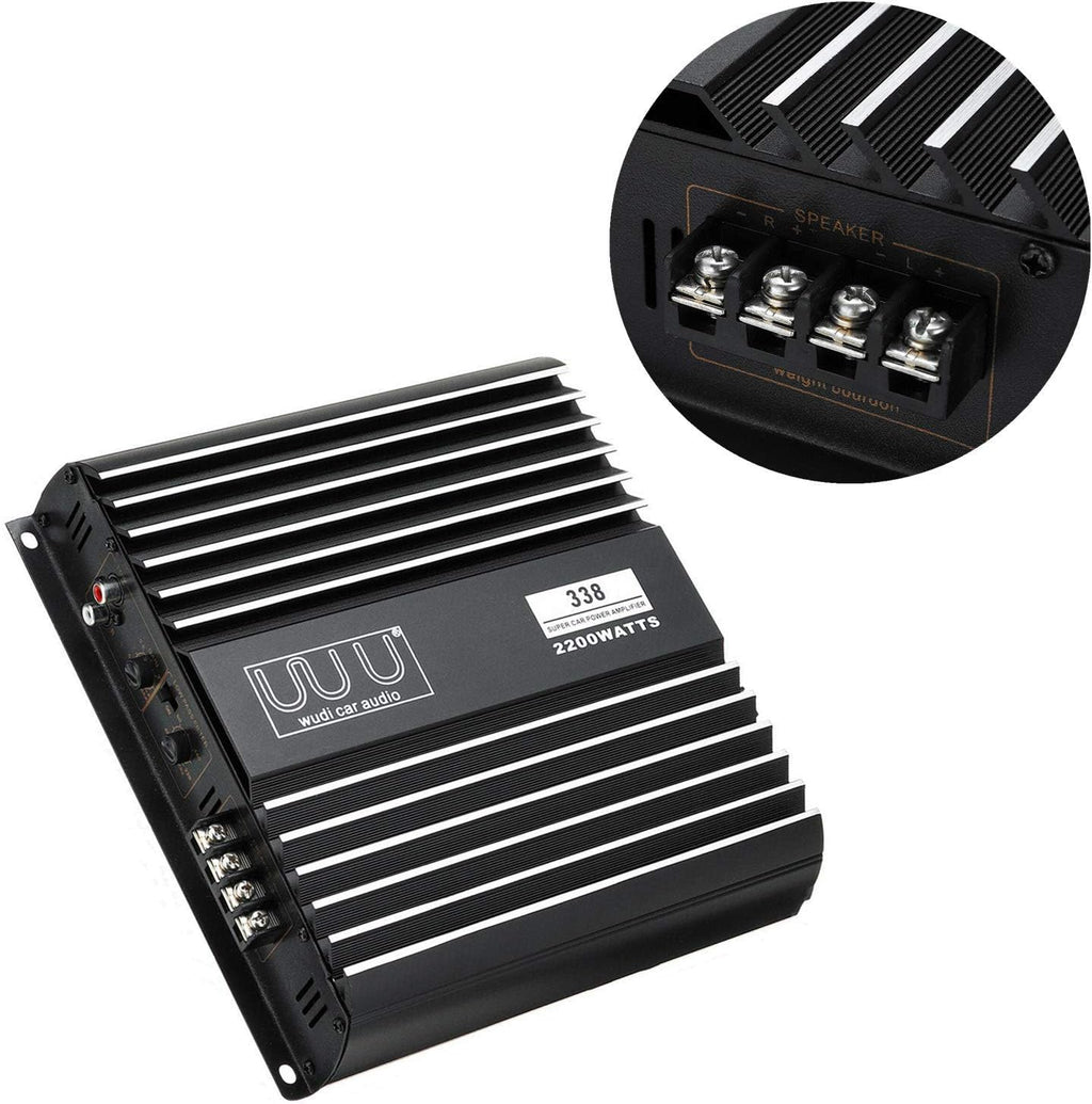 2 Channel 2200W Car Amplifier Pack of 2 X3640