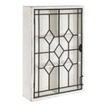 White/Black Decorative Wooden Wall Cabinet N79458