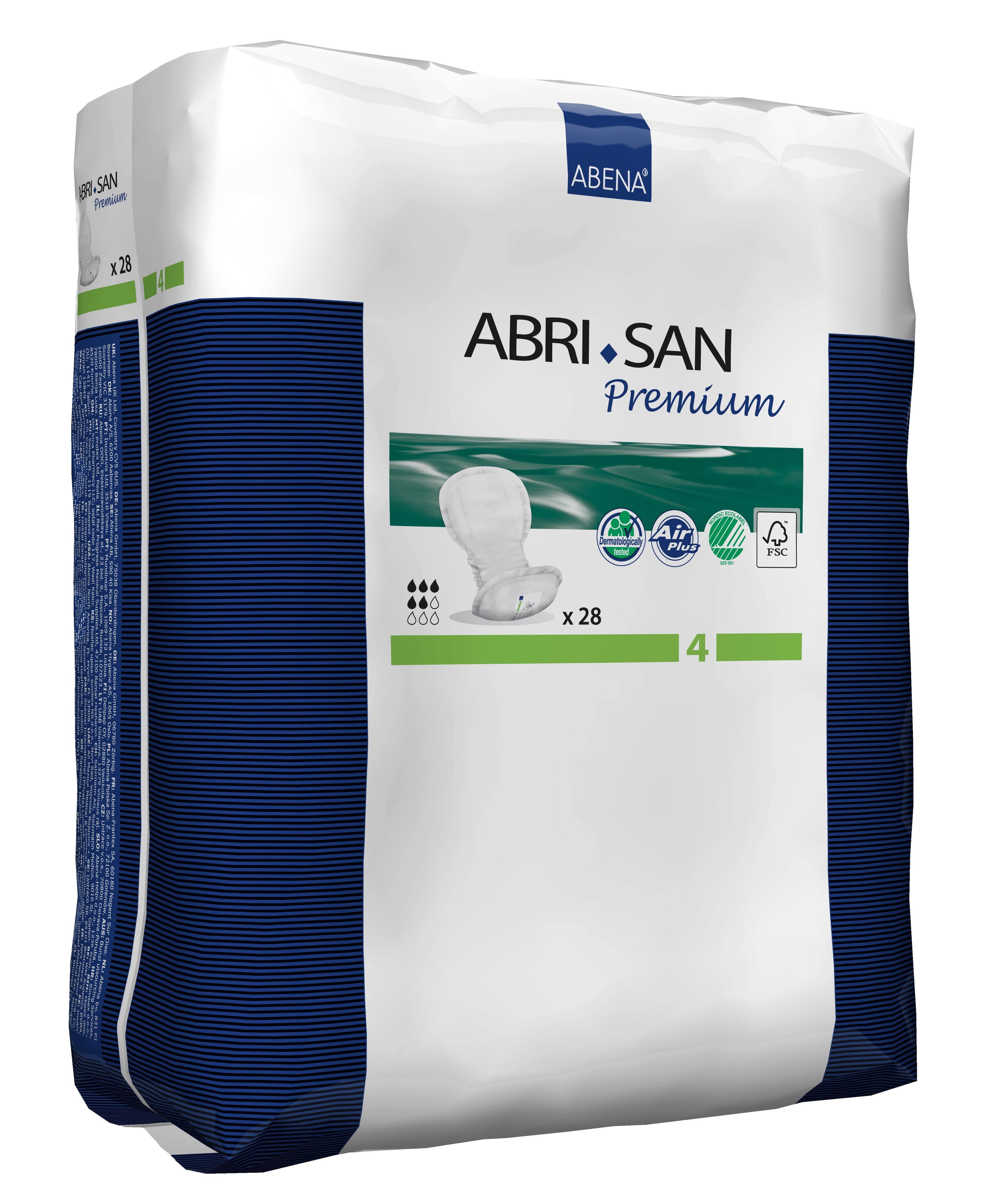 4 Bladder Control Pad, 17-inch Length; Case of 168 Y7320