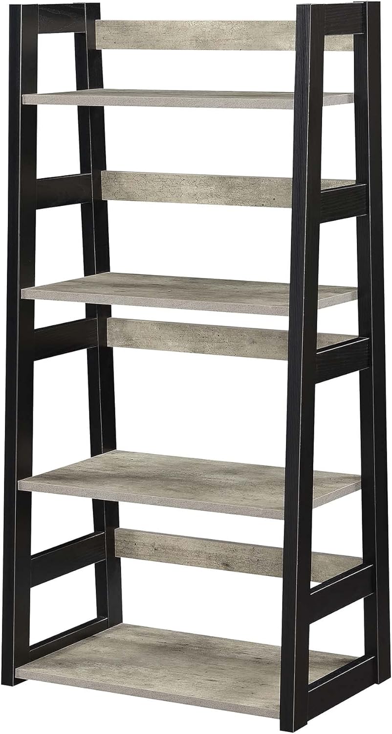 Black Trestle Bookcase I74223